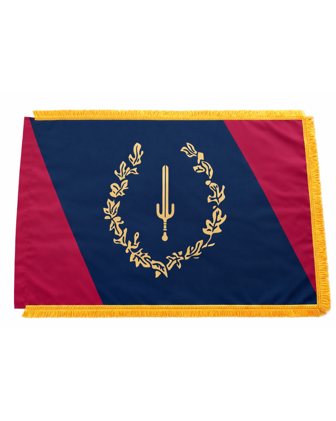 Luxury Black American Heritage Ceremonial Flag | 4x6 ft – Blackletics