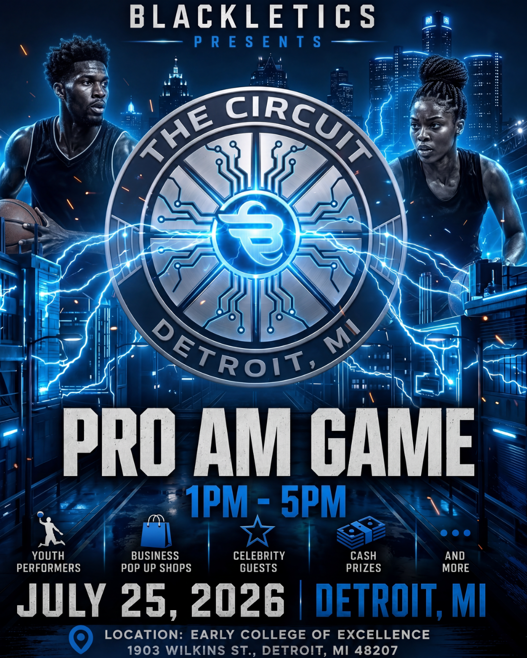 Blackletics Presents: "The Circuit", Detroit Tickets