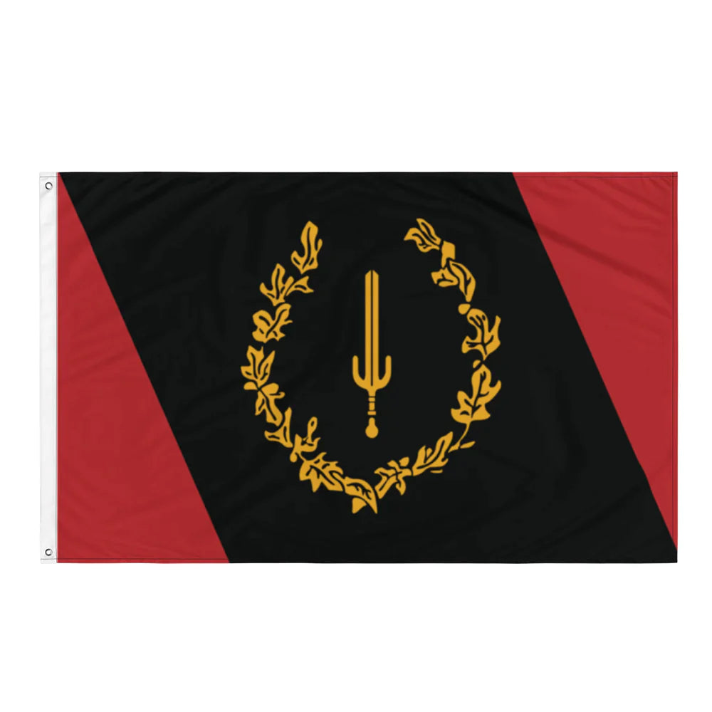 Black American Heritage Flag | Single Sided Print 2x4 – Blackletics