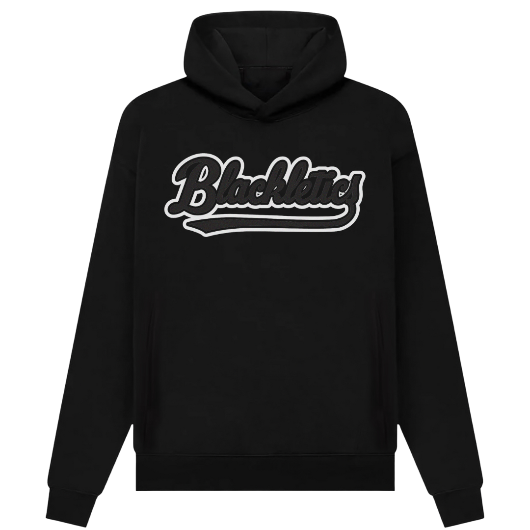 Blackletics Suede Print Hoodie
