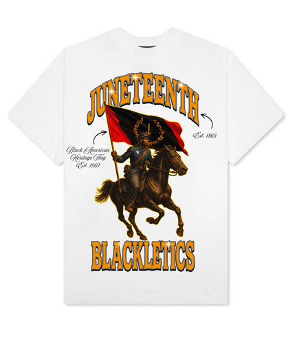 Juneteenth Black American Heritage Flag Tee