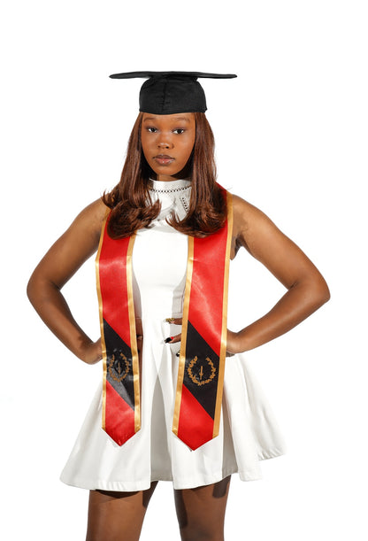 Graduation Stole | Black American Heritage Flag
