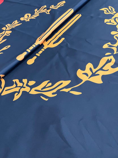 Black American Heritage Flag | Single Sided Print 2x4